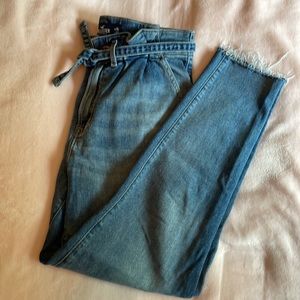 Hollister ultra high rise mom jeans